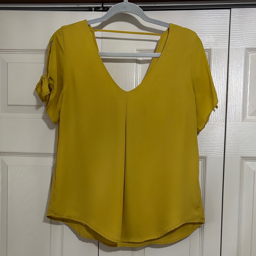 Mine Mustard Blouse